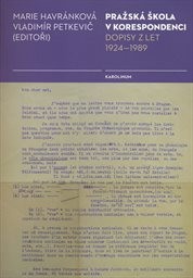 Pražská škola v korespondenci