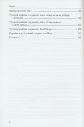 Organizace st&aacute;tn&iacute; spr&aacute;vy - v&yacute;vojov&eacute; tendence