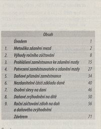 Roční zúčtování příjmů za rok 2014