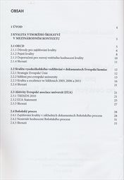 Využití evropských standardů pro zajištění kvality na českých vysokých školách