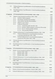 V&yacute;voj konstitucionalismu v česk&yacute;ch zem&iacute;ch
                        (2. d&iacute;l)
                    