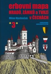 Erbovní mapa hradů, zámků a tvrzí v Čechách
                        ((3))
                    