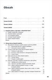 Finanční analýza a hodnocení výkonnosti firmy