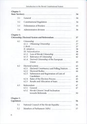 Introduction to the Slovak constitutional system