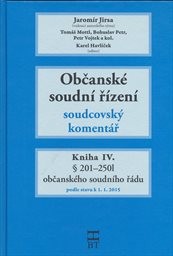 Občanské soudní řízení
(Kniha IV.,)