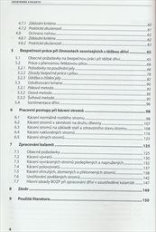 Bezpečnost pr&aacute;ce při těžbě dř&iacute;v&iacute;