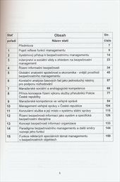 Reflexe funkcí bezpečnostního managementu