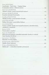 Česk&aacute; a slovensk&aacute; poezie: slovo a mlčen&iacute;