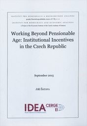 Working beyond pensionable age: institutional incentives in the Czech Republic