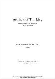 Artifacts of thinking