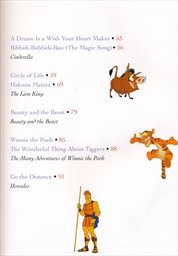 Disney's My first song book
                        (Volume 1)
                    