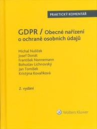 GDPR - obecné nařízení o ochraně osobních údajů
