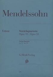 Streichquartette Opus 12, Opus 13