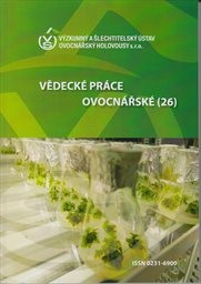 Vědecké práce ovocnářské