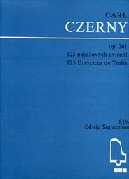 125 pasážových cvičení : op. 261