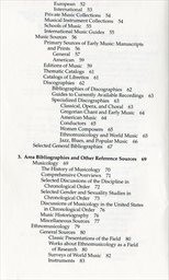 Sourcebook for research in music