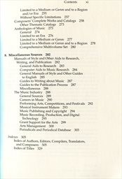 Sourcebook for research in music
