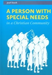 A person with special needs in a Christian community