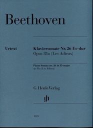 Klaviersonate Nr. 26 Es-dur, Opus 81a