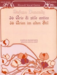 36 arie di stile antico