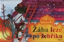 Žába leze po žebříku