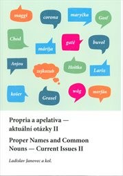 Propria a apelativa - aktuální otázky II